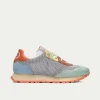 Women Hispanitas Kansas Laced Mesh Trainer - Pastel Multi