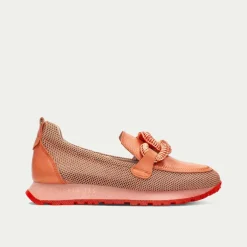 Women Hispanitas Kansas Sporty Link Wedge - Coral Combi