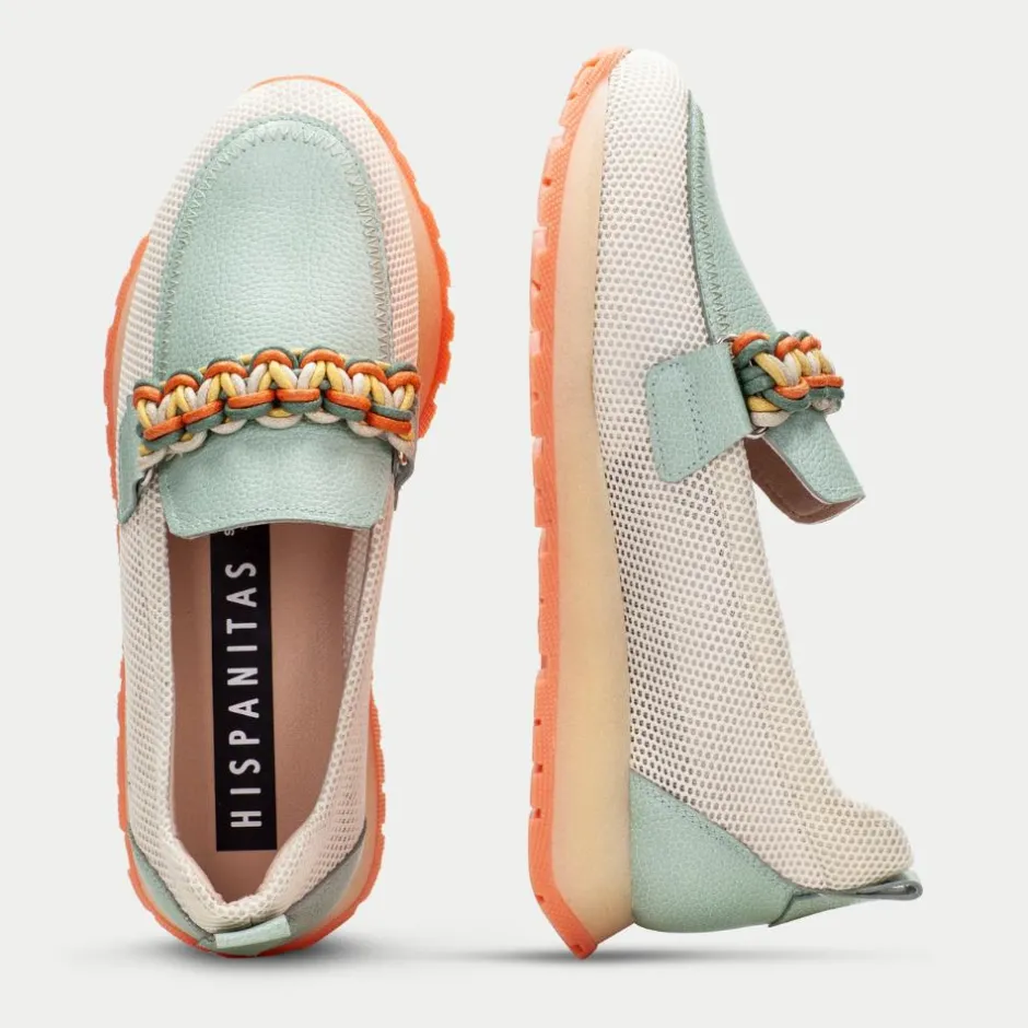 Women Hispanitas Kansas Sporty Slip On Wedge - Pastel Multi