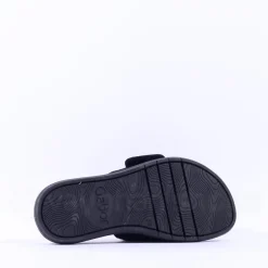 Women Gabor Kay Large Buckle Mule - Black Suede
