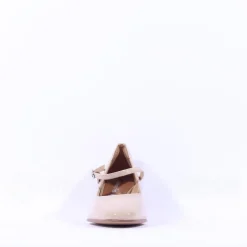 Women Tamaris Keala Block Heel Mary Jane Court - Beige Patent