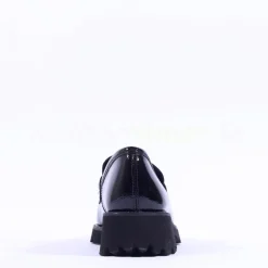 Women Ara Kent 2.0 Chunky Link Loafer - Black Patent