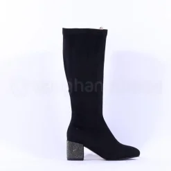 Women Kate Appleby Kimberley Sparkle Longboot - Black Sparkle