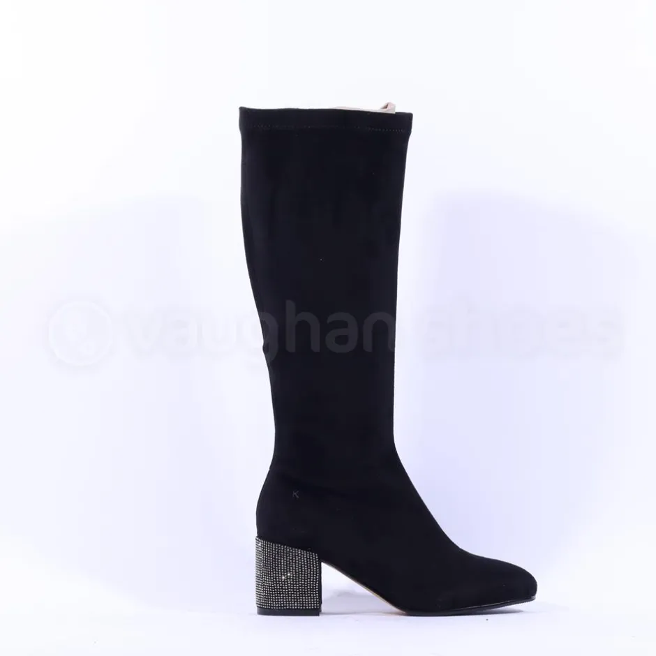 Women Kate Appleby Kimberley Sparkle Longboot - Black Sparkle
