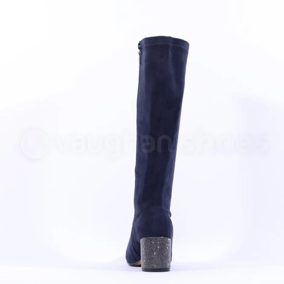 Women Kate Appleby Kimberley Sparkle Longboot - Navy Sparkle