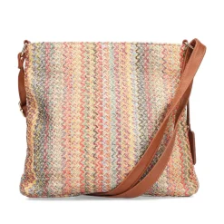 Rieker Knitted Front Zip Crossbody - Multi