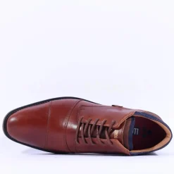 Tommy Bowe Kodela Hi Top Shoe - Tan Leather