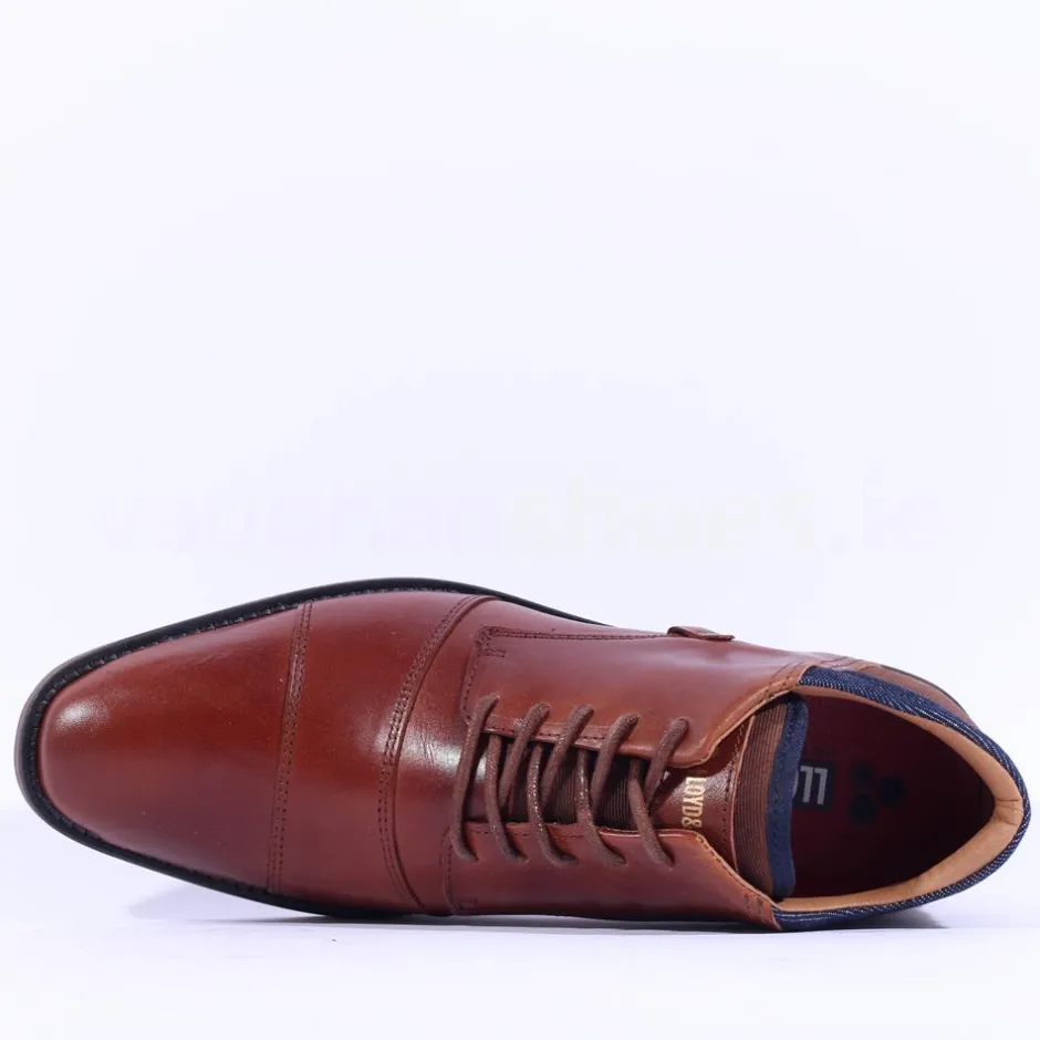 Tommy Bowe Kodela Hi Top Shoe - Tan Leather