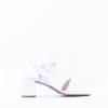 Women Gabor Kooky Block Heel Slingback Sandal - White Leather