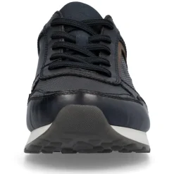 Rieker Men Laced Casual Trainer - Navy Leather
