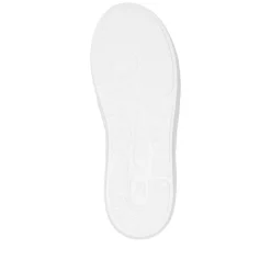 Women Rieker Laced Platform May Trainer - White Gold