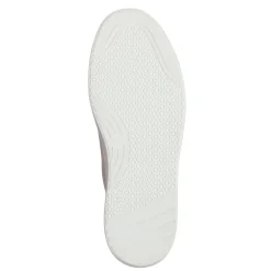 Women Jana Laced Platform Trainer Side Zip - Silver