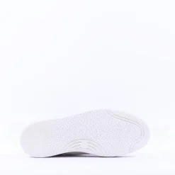 Women Jana Laced Platform Trainer Side Zip - White Silver