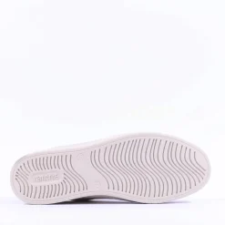 Women Remonte Laced Print Detail Trainer - Beige Black