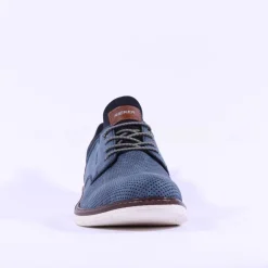 Rieker Men Laced Shoe - Blue