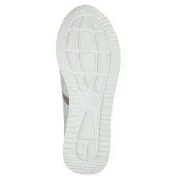 Women Jana Laced Shoe With Side Zip - White Rose Gold