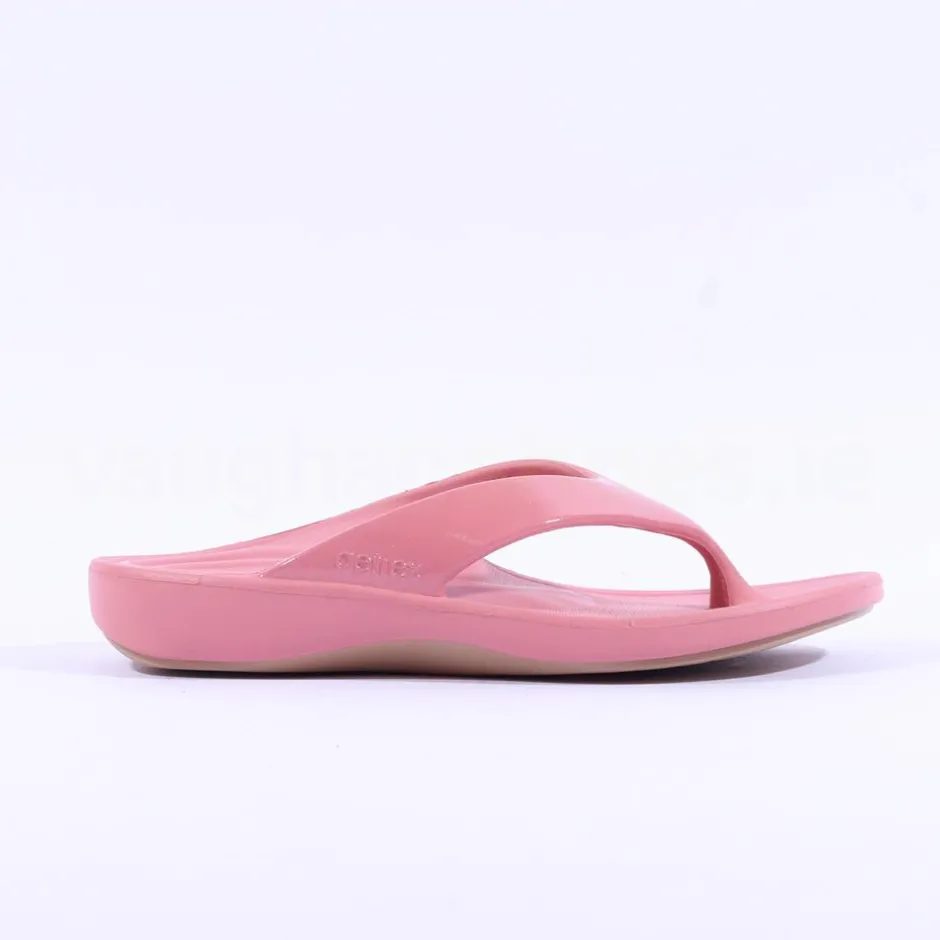 Women Aetrex Ladies Maui Orthotic Flips - Rose