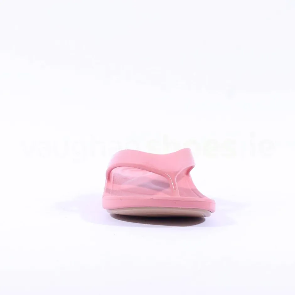 Women Aetrex Ladies Maui Orthotic Flips - Rose
