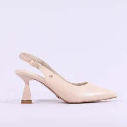 Women Una Healy Lady In Blue Slingback Heel - Nude