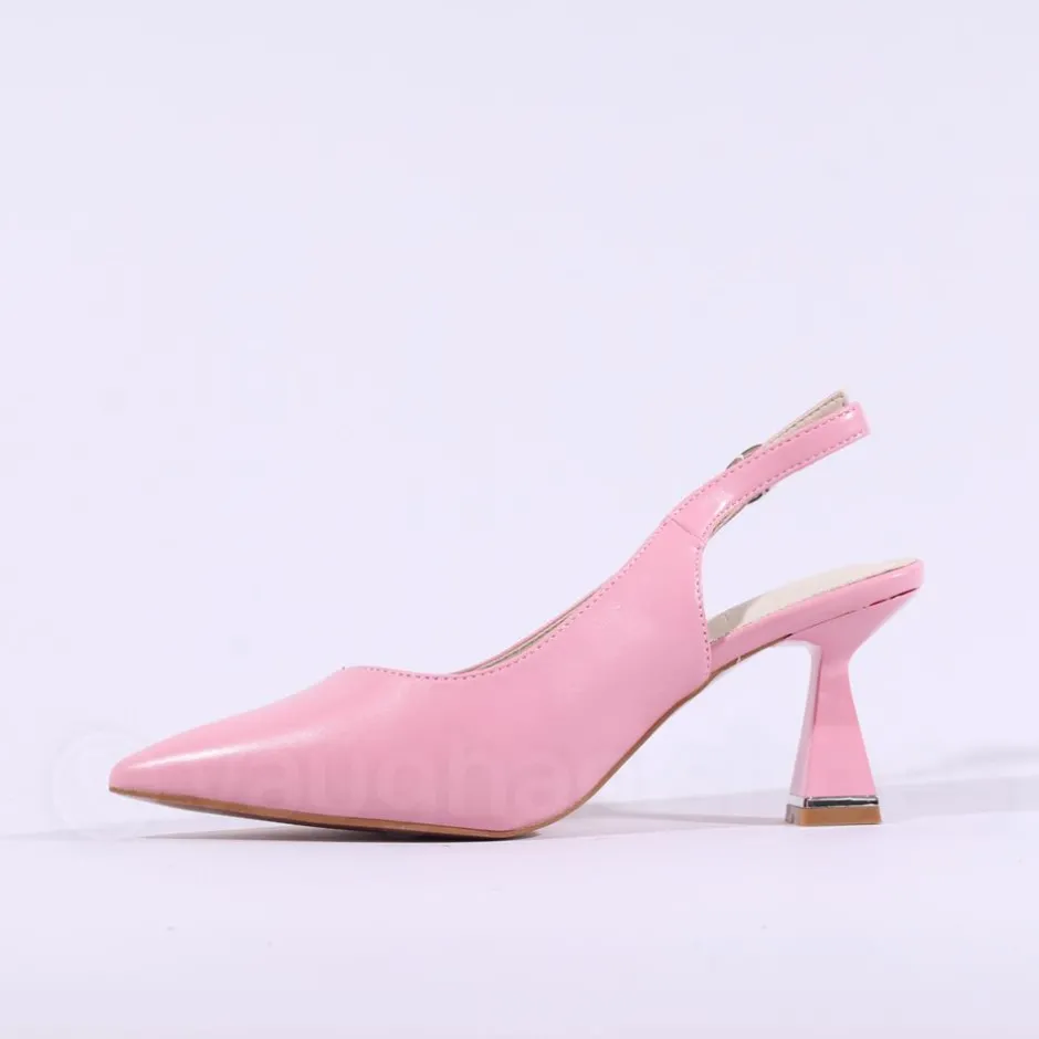 Women Una Healy Lady In Blue Slingback Heel - Pink
