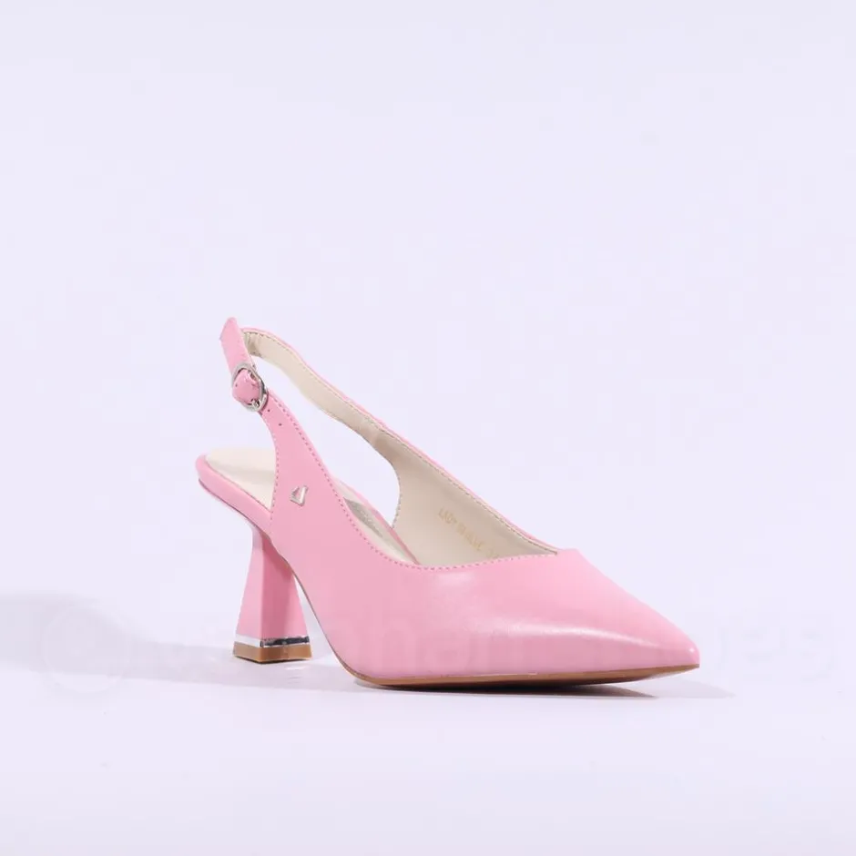 Women Una Healy Lady In Blue Slingback Heel - Pink