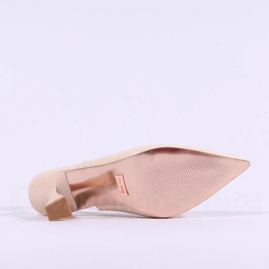 Women Una Healy Lady In Blue Slingback Heel - Nude