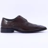 Tommy Bowe Lavington Wing Tip Shoe - Brown Leather