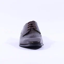 Tommy Bowe Lavington Wing Tip Shoe - Brown Leather