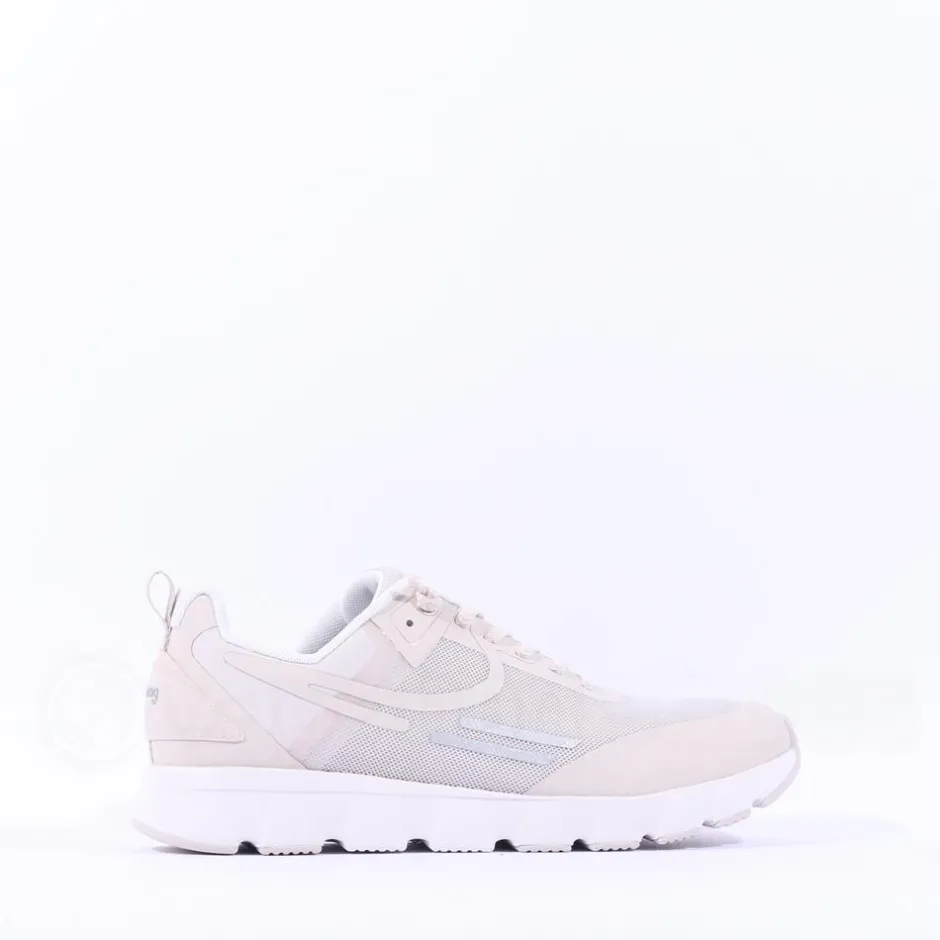 Women Ten Haag Light Elastic Lace Trainer - Sand