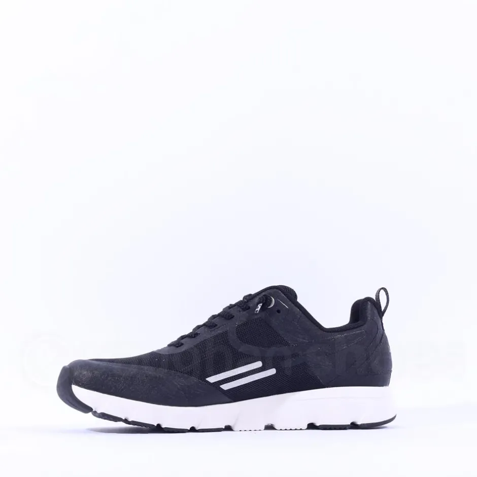 Women Ten Haag Light Elastic Lace Trainer - Black