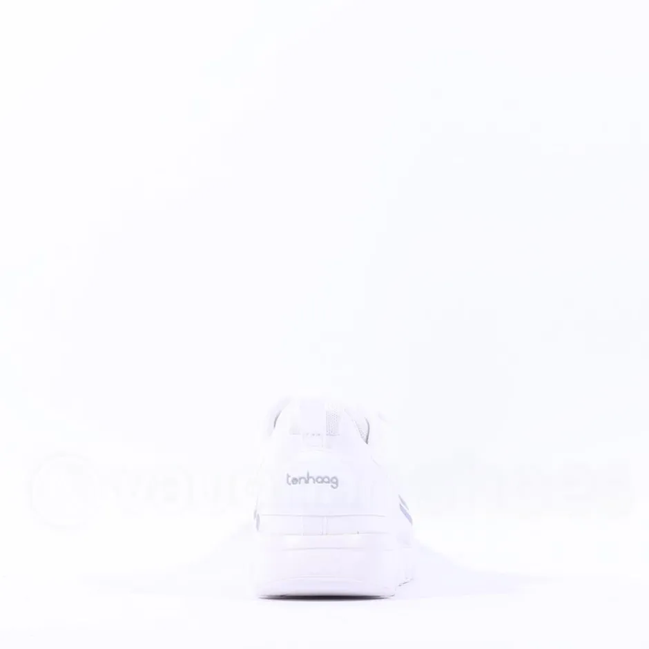 Women Ten Haag Light Elastic Lace Trainer - White