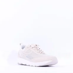 Women Ten Haag Light Elastic Lace Trainer - Sand
