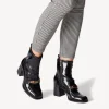 Women Tamaris Linny Link Loafer Style Boot - Black