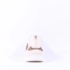Women Marco Moreo Lola Classic Front Zip Wedge - Leopard Combi