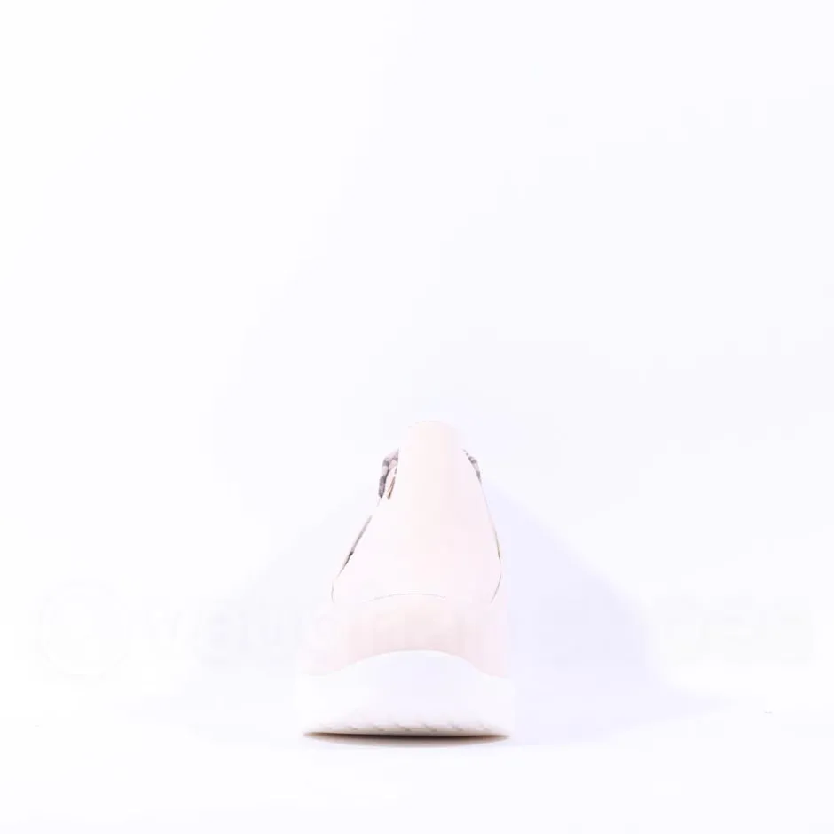 Women Marco Moreo Lola Slip On Classic Wedge - Cream Leopard