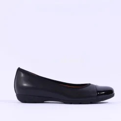 Women Gabor Low Toe Cap Pump Raspa - Black