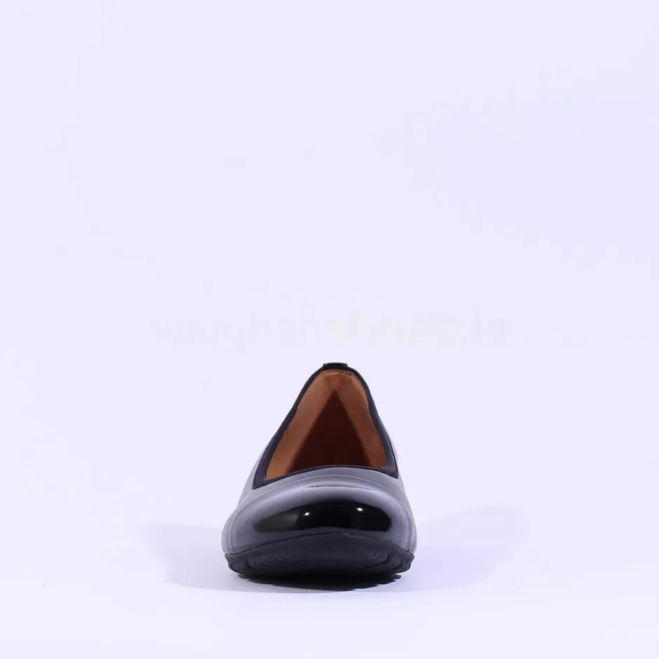 Women Gabor Low Toe Cap Pump Raspa - Black