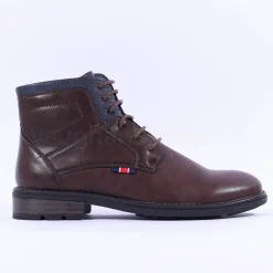 Brent Pope Luggate Laced Ankle Boot - Walnut