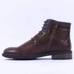 Brent Pope Luggate Laced Ankle Boot - Walnut