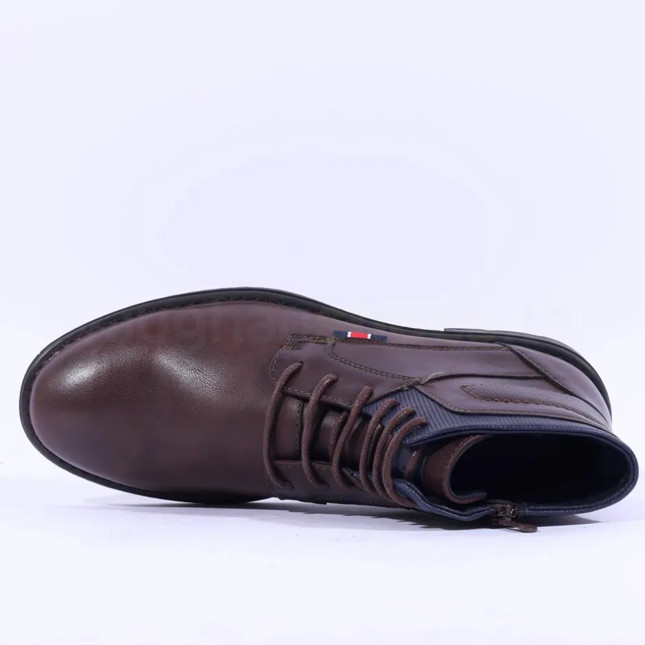 Brent Pope Luggate Laced Ankle Boot - Walnut