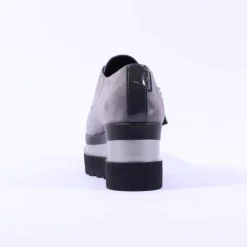 Women Marco Moreo Luna Diamante Buckle Shoe - Grey Suede
