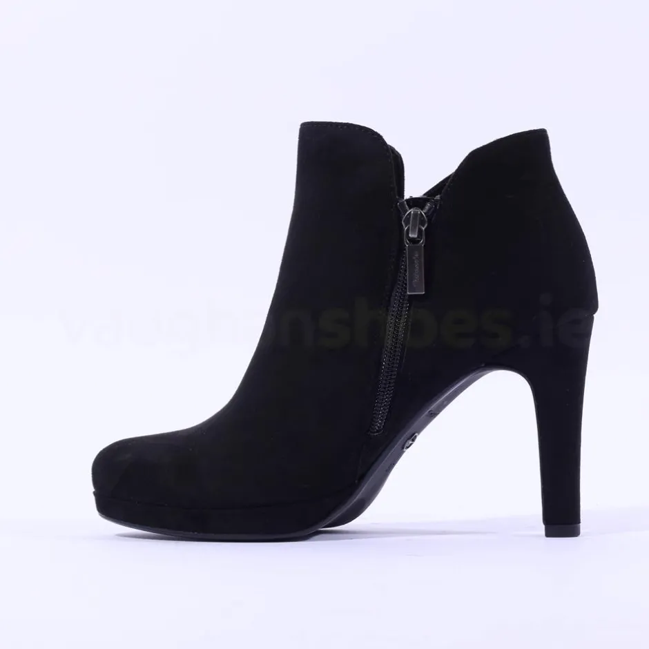 Women Tamaris Lycoris High Heel Ankle Boot - Black