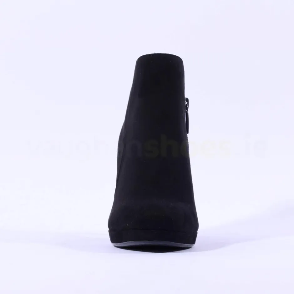 Women Tamaris Lycoris High Heel Ankle Boot - Black