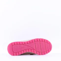 Women Gabor Macie Slip On Wedge Loafer - Gold Pink