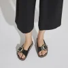 Women Birkenstock Madrid Big Buckle High Shine - Black