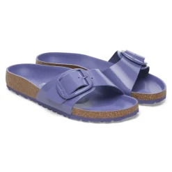 Women Birkenstock Madrid Big Buckle High Shine - Purple Dusk Tonal