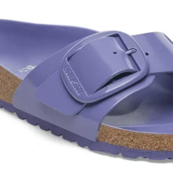 Women Birkenstock Madrid Big Buckle High Shine - Purple Dusk Tonal