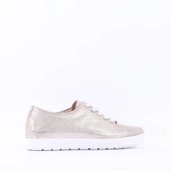 Women Caprice Manou Laced Casual Shoe - Platinum