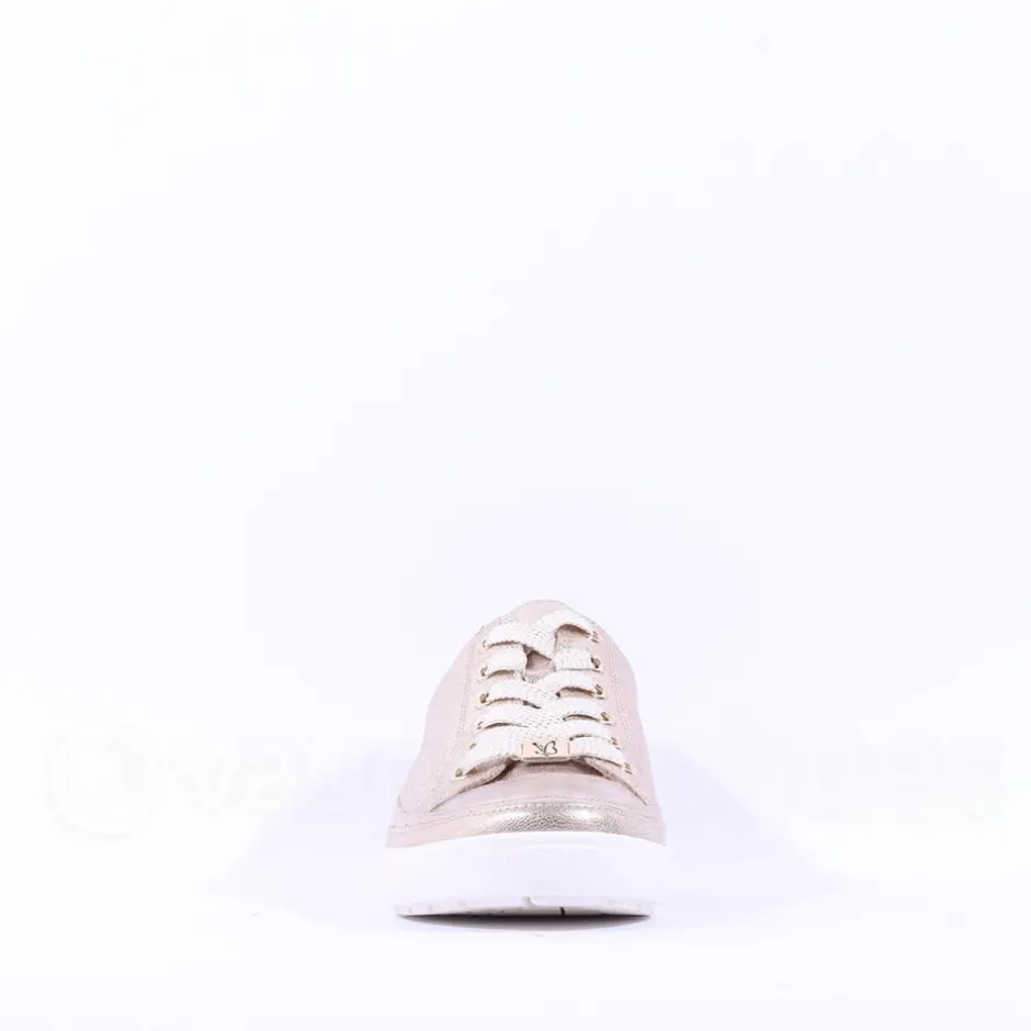 Women Caprice Manou Laced Casual Shoe - Platinum