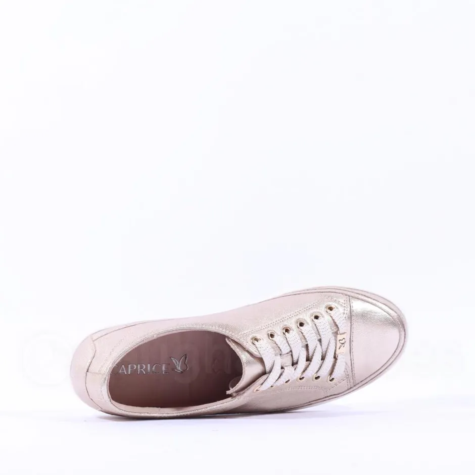 Women Caprice Manou Laced Casual Shoe - Platinum